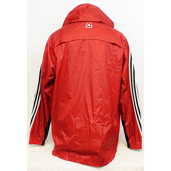 Adidas Men XL 2005 FIFA World Cup Trophy Tour By CocaCola Red Windbreaker Jacket - Picture 5 of 14